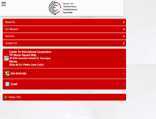 Tablet Screenshot of cice.asia